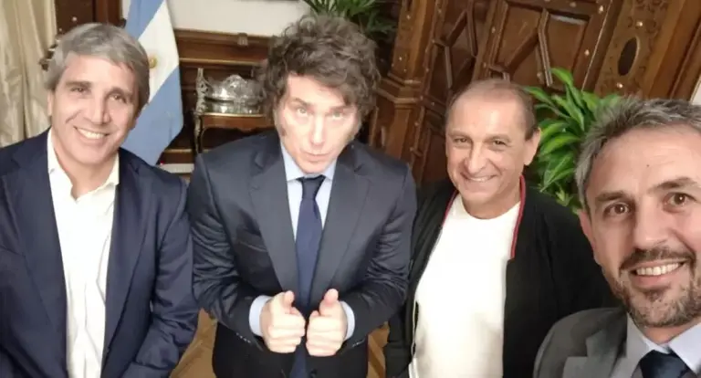 Ramón Díaz Javier Milei