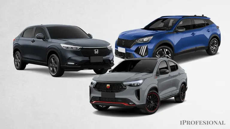 Qué auto SUV conviene entre Peugeot 2008, Fiat Fastback y Honda HR-V