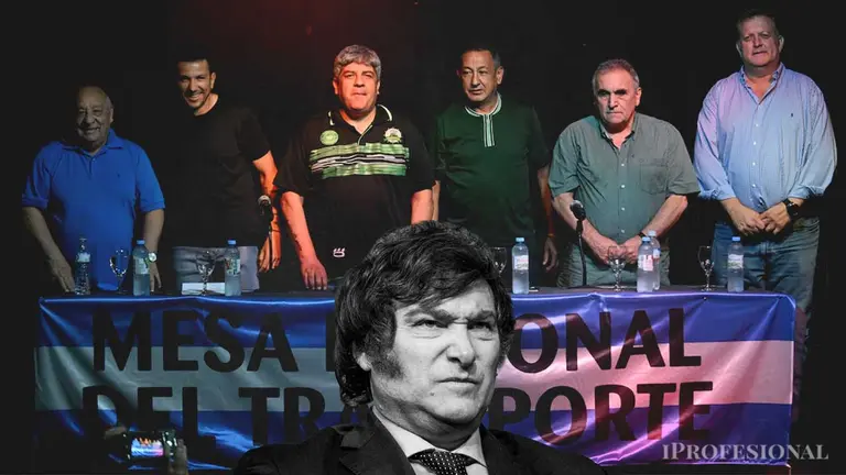 Paro de transporte con baja incidencia evidencia grieta sindical y fuerza de Javier Milei