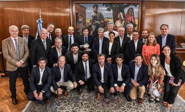 Javier Milei Luis Caputo