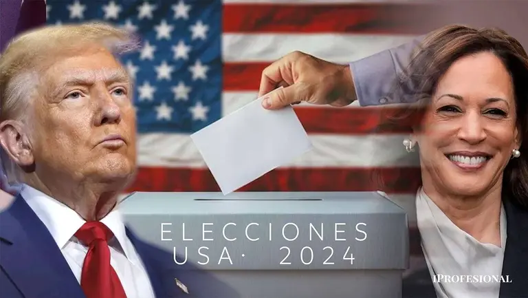 EE.UU. elige hoy a su próximo presidente: cómo avanza la votación y qué pasa si empatan Trump y Harris