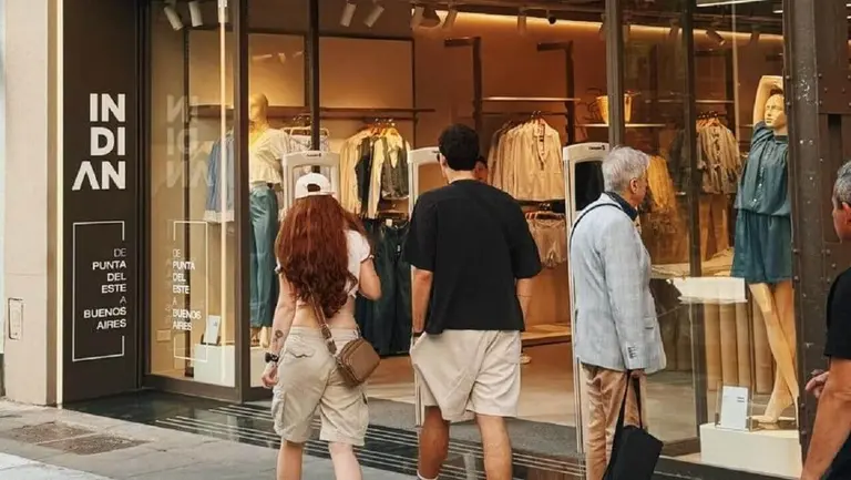 Tienda de Indian en la calle Florida, Ciudad de Buenos Aires