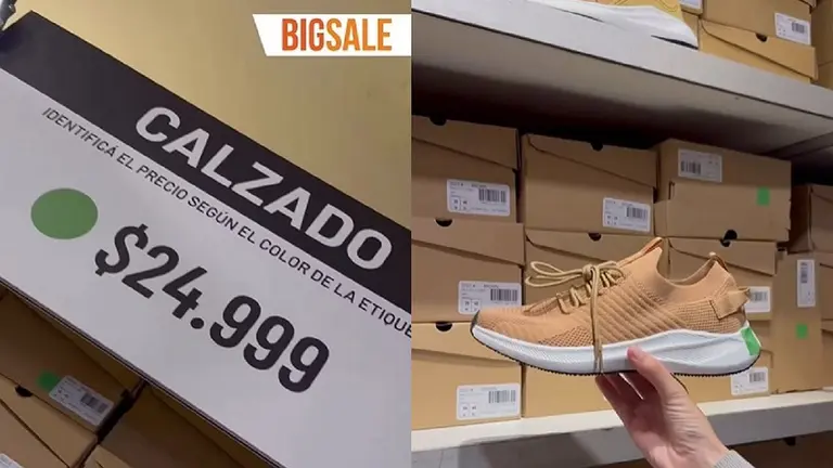 Revelan outlet donde comprar zapatillas ultra baratas desde $25.000