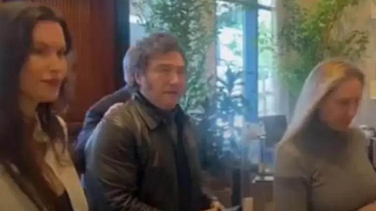 Javier Milei en Estados Unidos