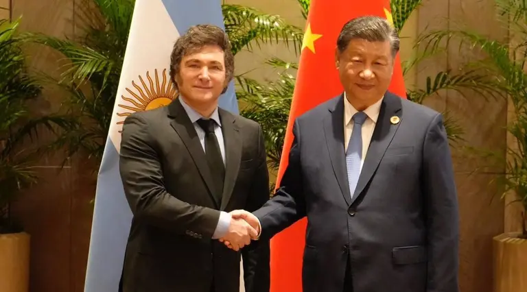 Javier Milei Xi Jinping