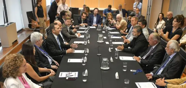 CGT con Julio Cordero y Daniel Funes de Rioja