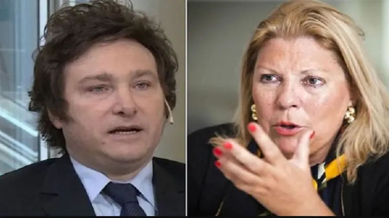 Javier Milei criticó a Lilita Carrió por tener custodia y desde la Coalición Civica salieron a bancarla