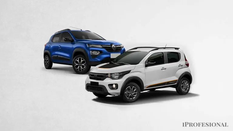 Renault Kwid versus Fiat Mobi: qué ofrecen los dos autos 0km más baratos de Argentina