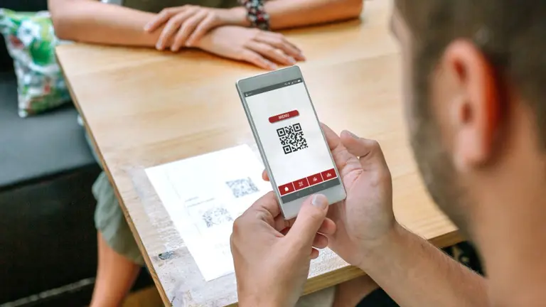 Código QR restaurante