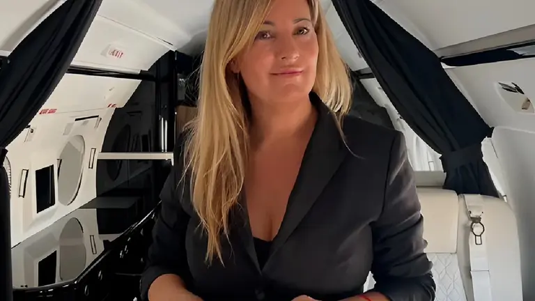 Perla Fagundez, fundadora dela empresa de aviación ejecitiva Aerowise
