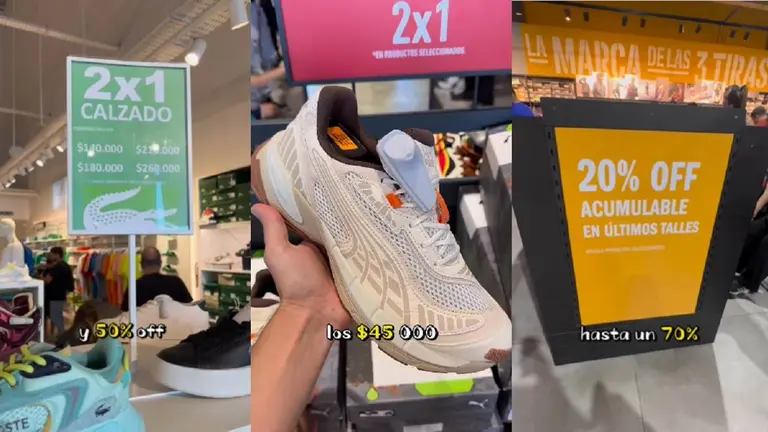 Outlet con ofertas y 2x1 en zapatillas y ropa Nike, Puma, Adidas y otras primeras marcas