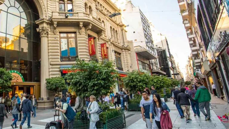 peatonal calle florida