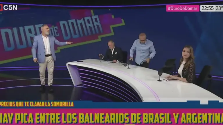 Antonio Aracre renuncia a C5N tras acalorado cruce con Pablo Duggan en 'Duro de Domar'