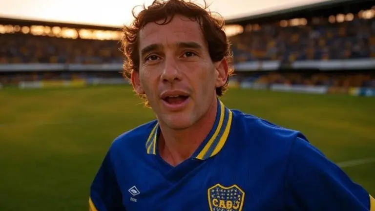 Ayrton Senna boca