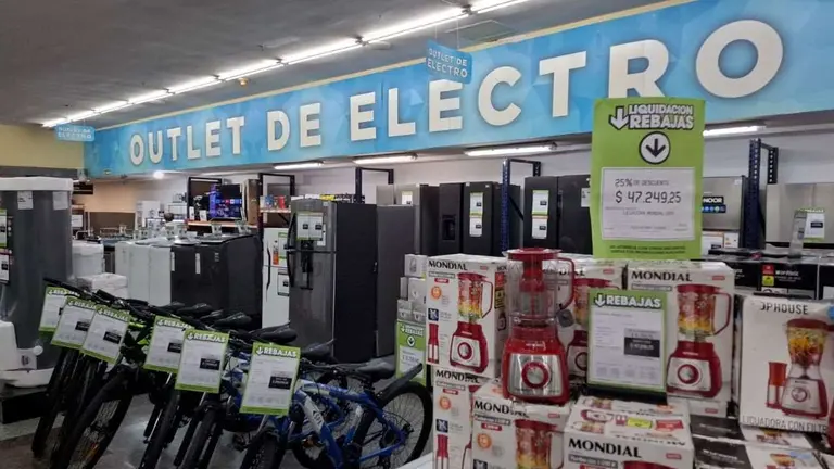 Precios baratos en el outlet de electro del supermercado Coto