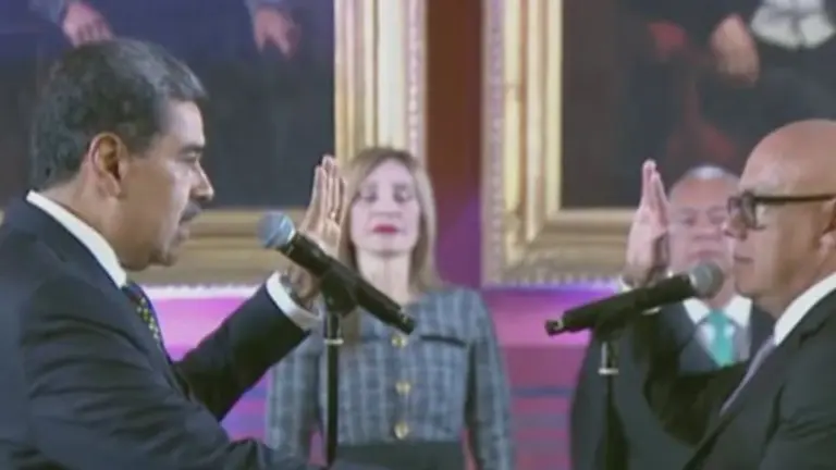 Nicolás Maduro juró por un nuevo mandato en Venezuela