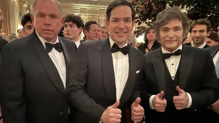 Milei dialogó con el flamante secretario de Estado de Trump: sobre qué hablaron