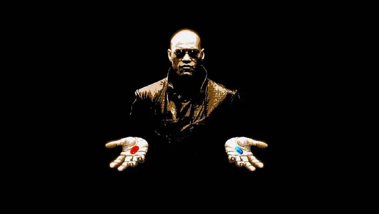 Matrix píldora roja o azul