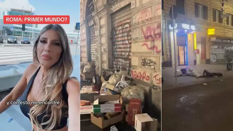 Se escandalizó al ver la suciedad en las calles de Roma