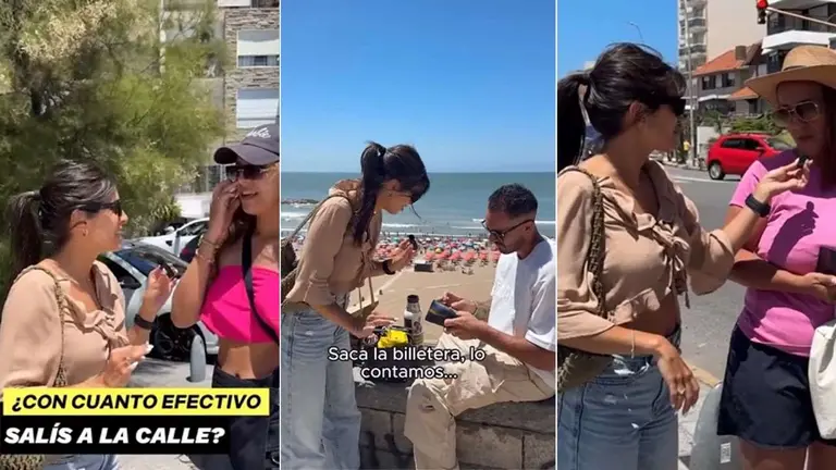 Con cuánto efectivo sale la gente a la calle