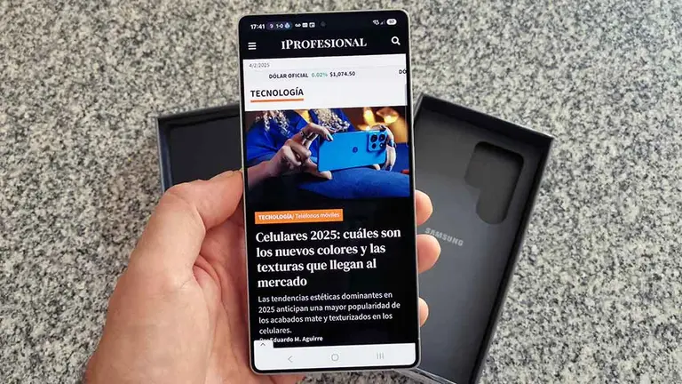 ¿Cómo es el Galaxy S25 Ultra, el mejor celular Samsung de 2025?