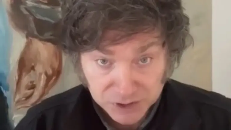 Javier Milei celebró la inflacion de enero