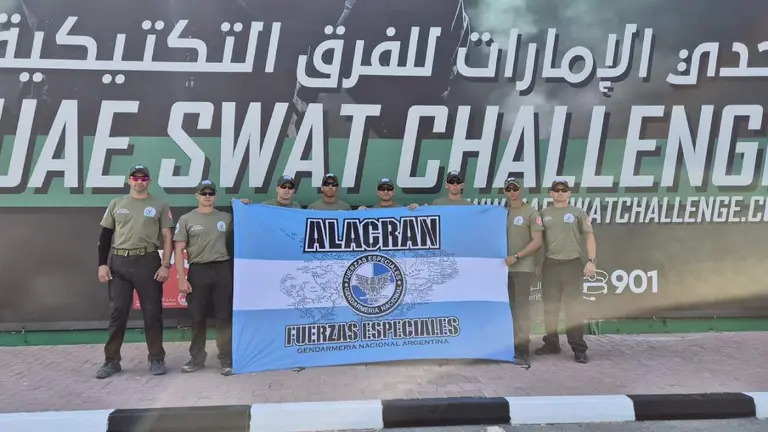 Argentina terminó en el puesto 79 del SWAT Challenge de Emiratos Árabes