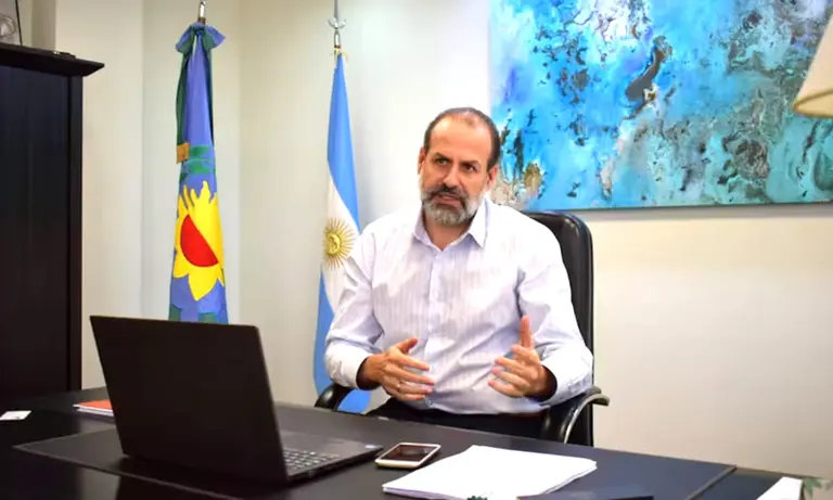 Federico Susbielles, intendente de Bahía Blanca