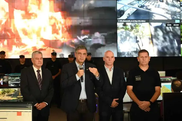 Jorge Macri aseguró que más de la mitad de los detenidos en el Congreso tiene graves antecedentes penales