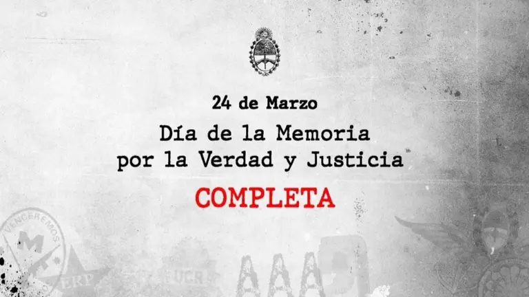 VIDEO | El Gobierno difundió un video por el 24 de Marzo y reivindicó la "Memoria completa"