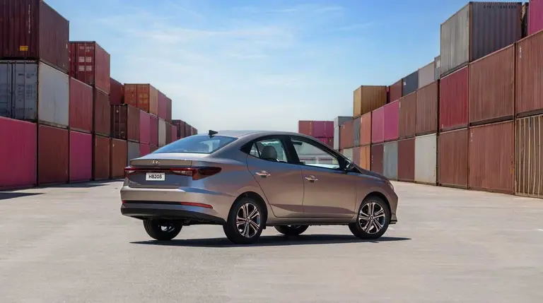 Hyundai lanza un nuevo auto sedán barato para sacarle mercado al Fiat Cronos