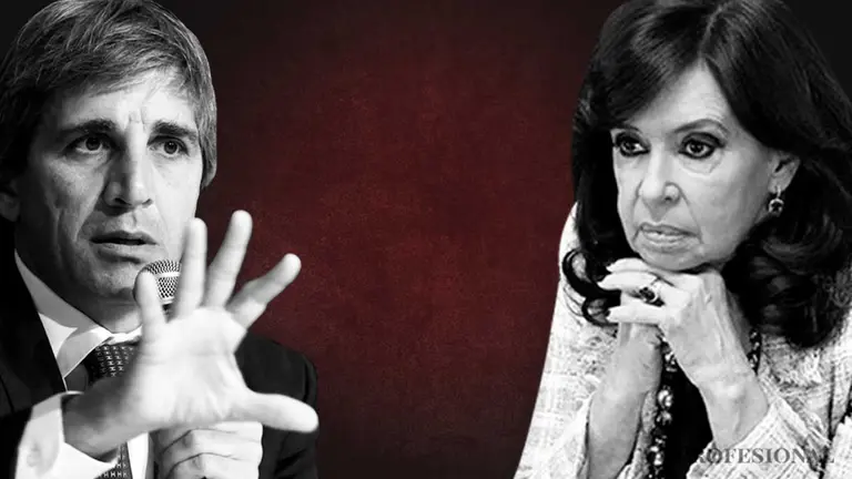 Caputo cumple el sueño de Cristina Kirchner