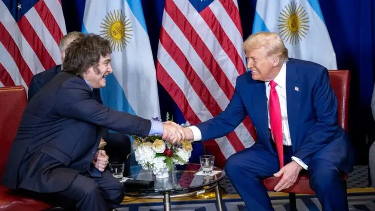 Avanzan las negociaciones entre Donald Trump y Javier milei
