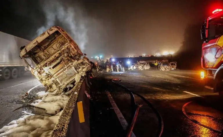 camión con etanol explota en Brasil