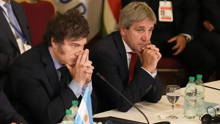 Javier Milei, Luis Caputo