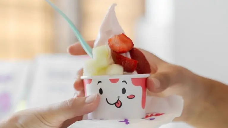 Be Fruit yogurt helado