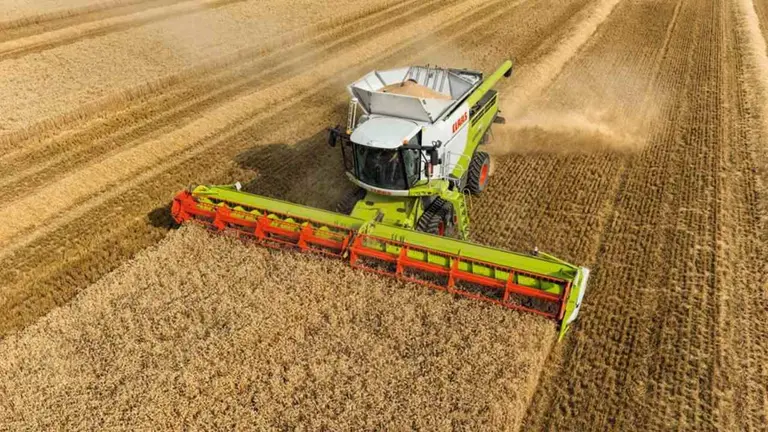comienzan a llegar las primeras cosechadoras usadas importadas
