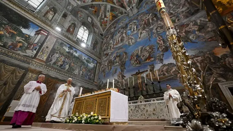 Comenzó la era de León XIV: celebró su primera misa como Papa y recordó a Francisco