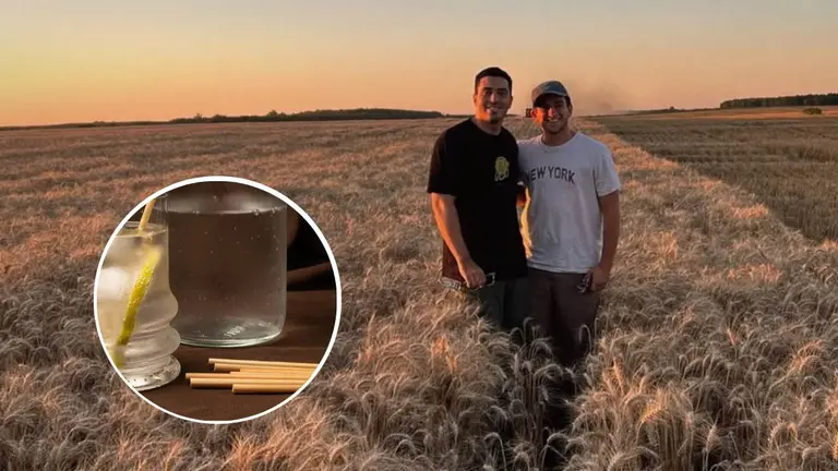 Son amigos y crearon "Paja": los primeros sorbetes de trigo 100% argentinos