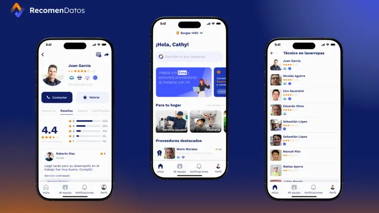 Son argentinos y crearon el Tinder de los oficios: una app que "matchea" vecinos con  plomeros, gasistas y más