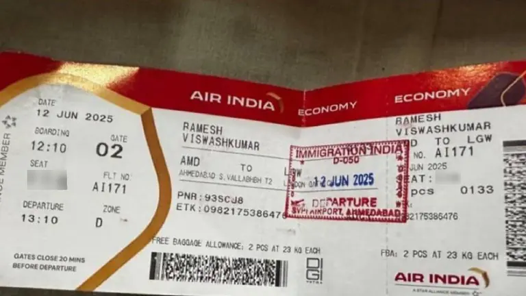 En qué asiento viajaba el único sobreviviente del accidente de avión de Air India