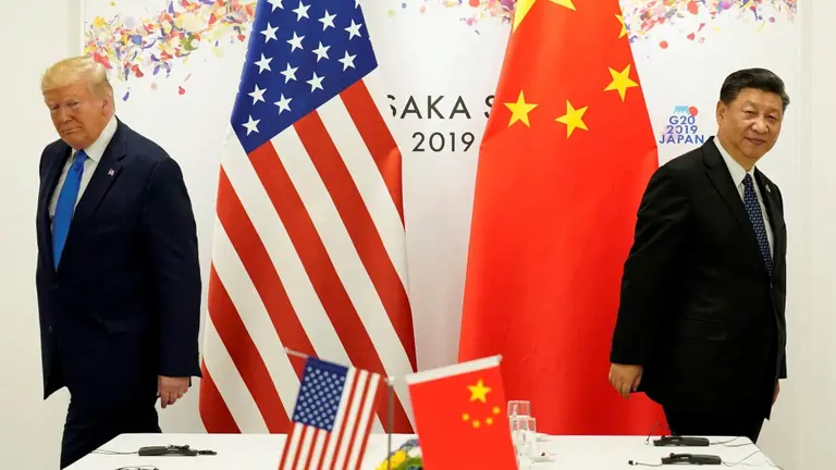 Donald Trump con Xi Jinping