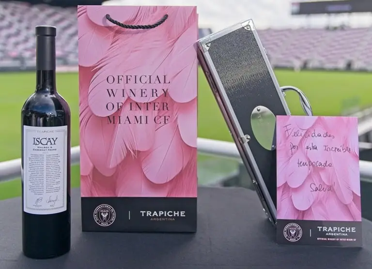 Trapiche acompaña a Inter Miami en el Mundial de Clubes