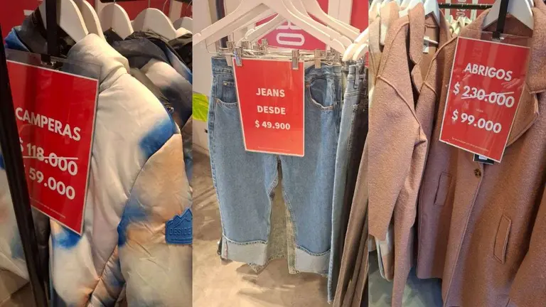 Marca top de ropa baja los precios hasta 50%