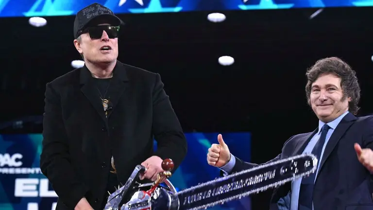 Elon Musk y Javier Milei