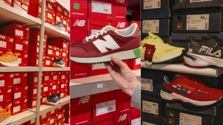 Outlet de marcas top vende zapatillas muy baratas