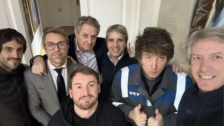 Javier Milei celebró el dato de inflacion