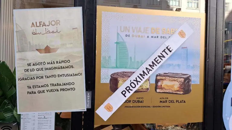 Se agotó el alfajor Havanna Dubai: cuánto sale en Mercado Libre