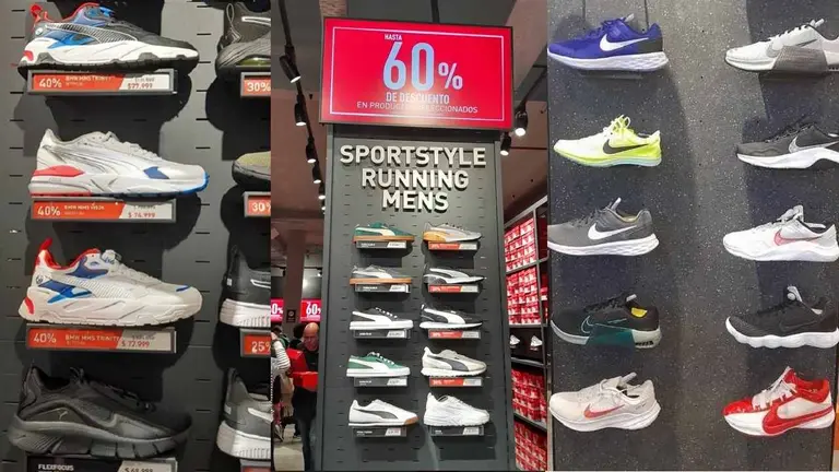 zapatillas adidas, Puma y Nike