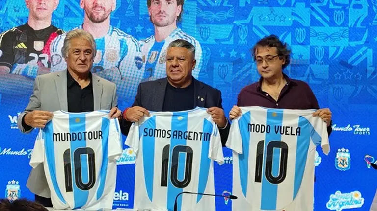 La AFA presenta una alianza para ofrecer viajes oficiales de la Selección Argentina
